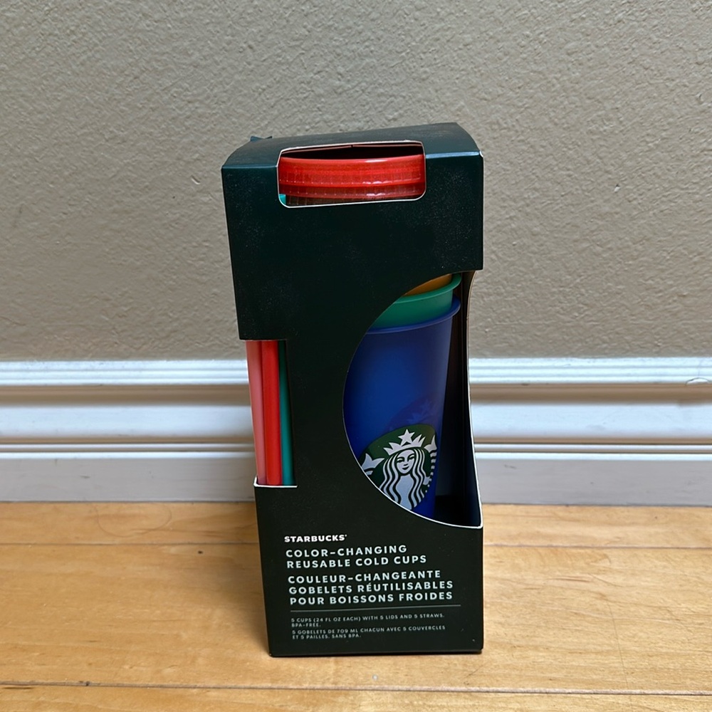 Starbucks Color-Changing Reusable Cold Cups